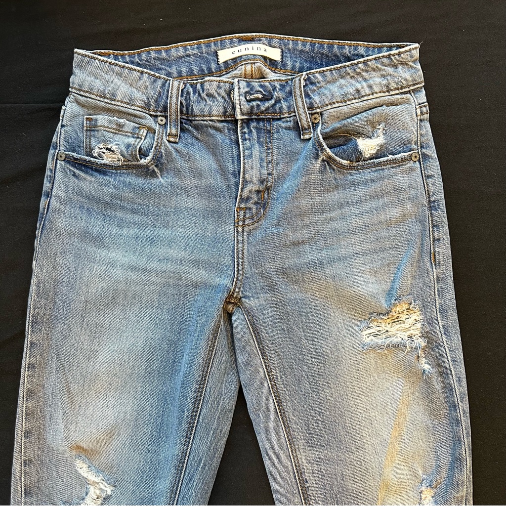 Eunina Frankie Mid Rise Girlfriend Jean